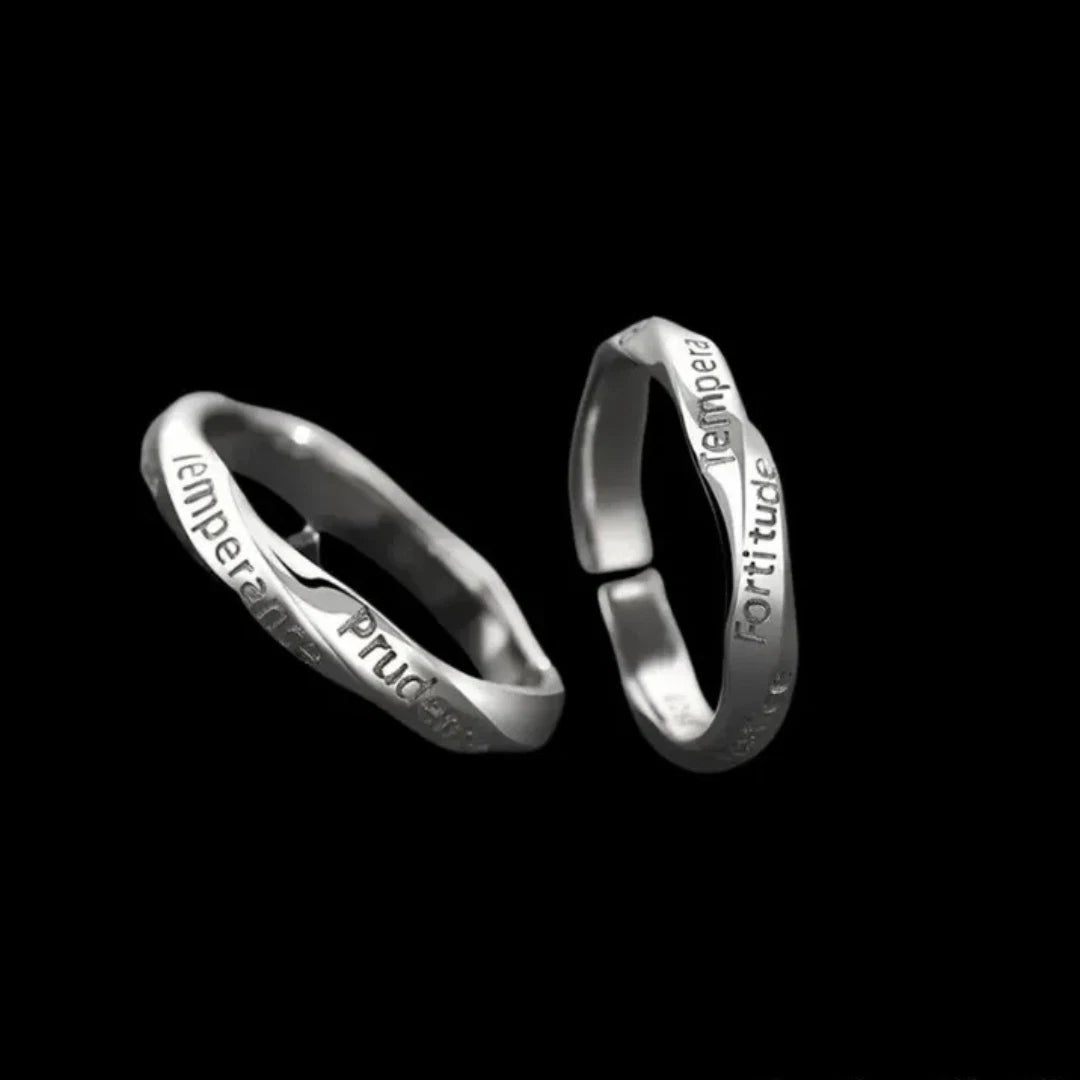 Sterling Silver Antique Silvery minimalist irregular shape ring, Artisan Ring