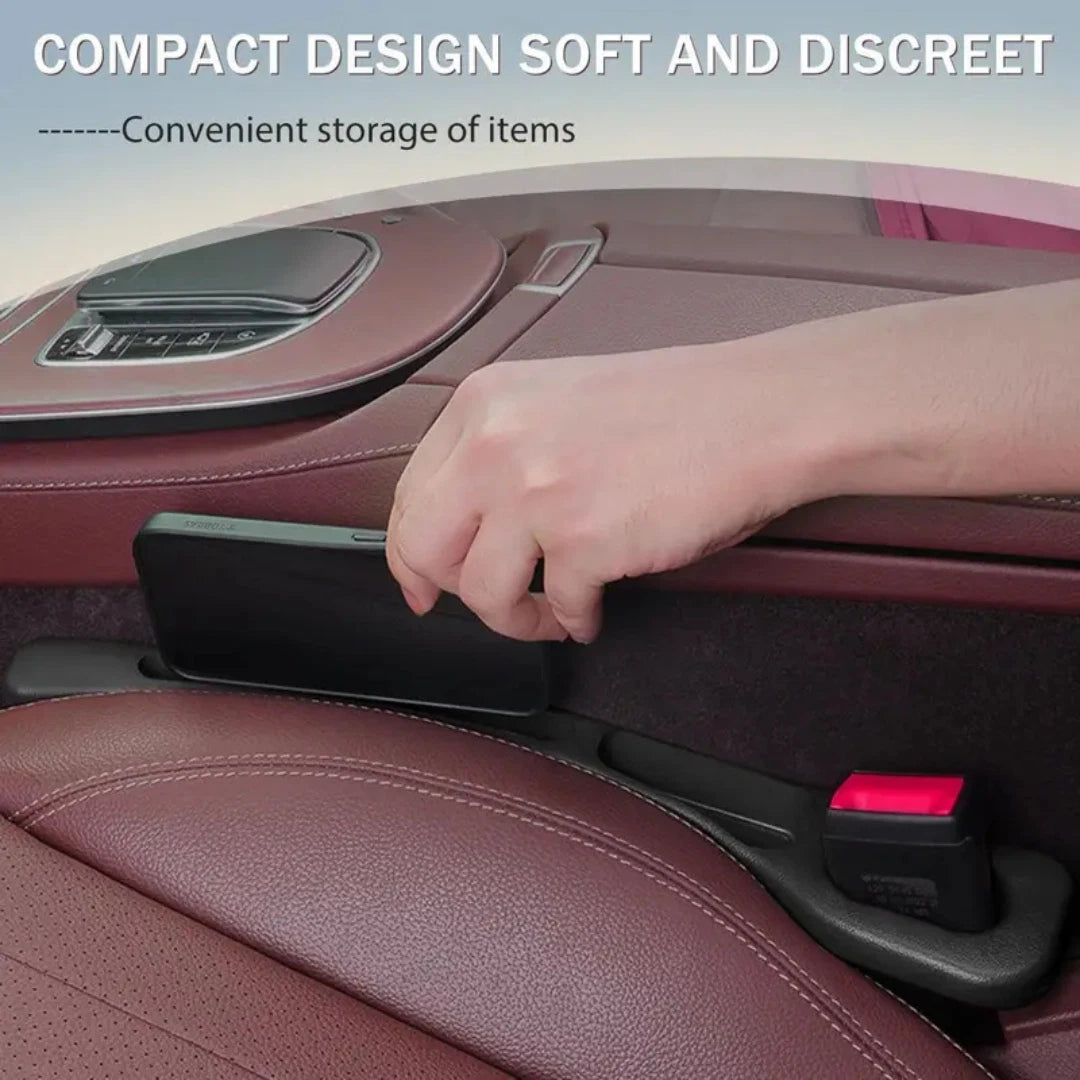2Pcs Car Seat Gap Filler Side Seam Plug Strip Leak-proof Filling Strip Interior