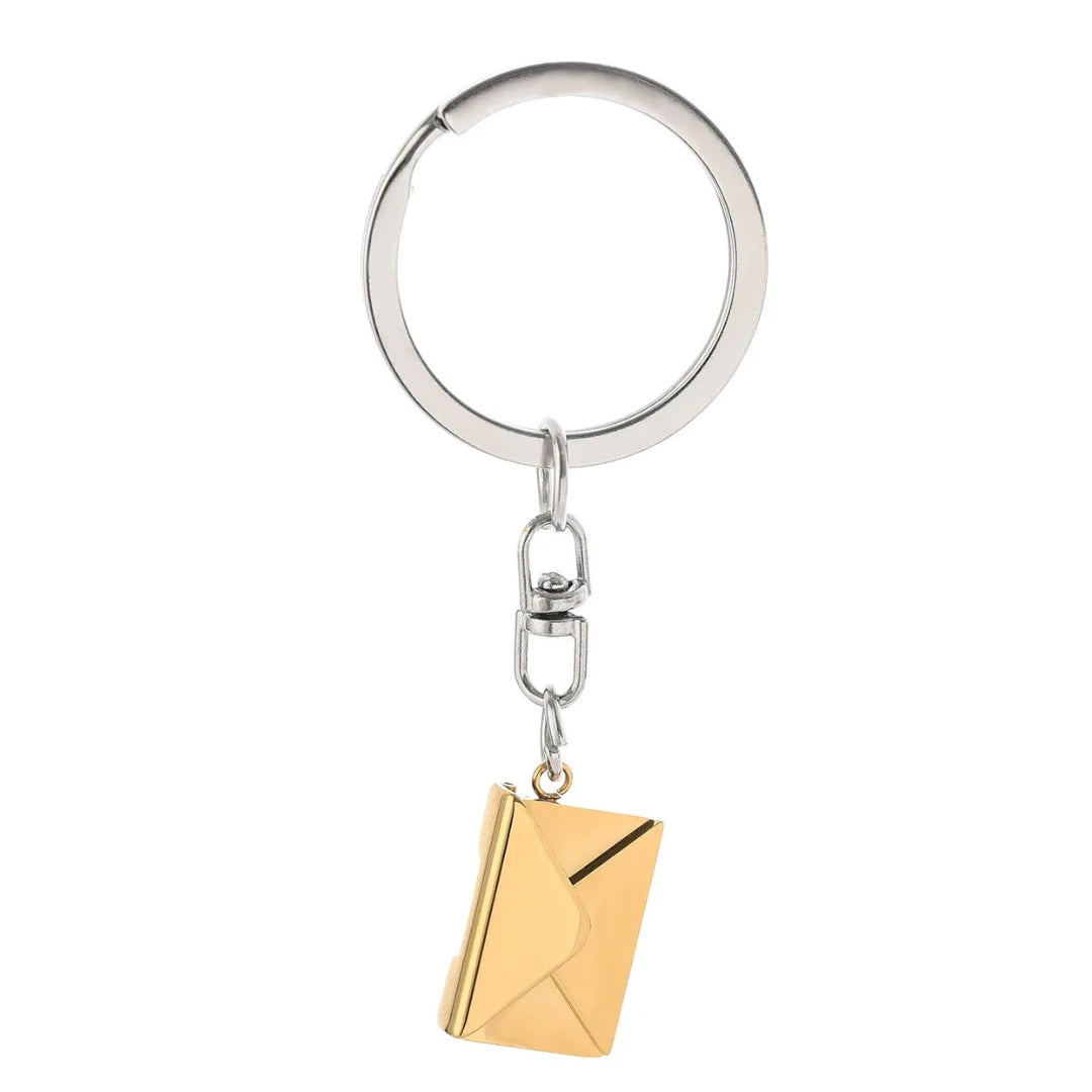 Love Letter Envelope Key Ring Sweet Key Chains DIY Jewelry Gifts