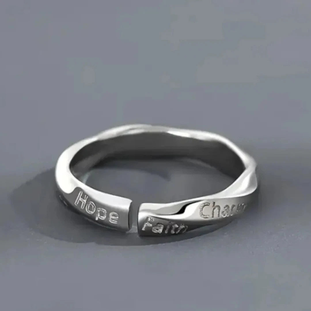 Sterling Silver Antique Silvery minimalist irregular shape ring, Artisan Ring