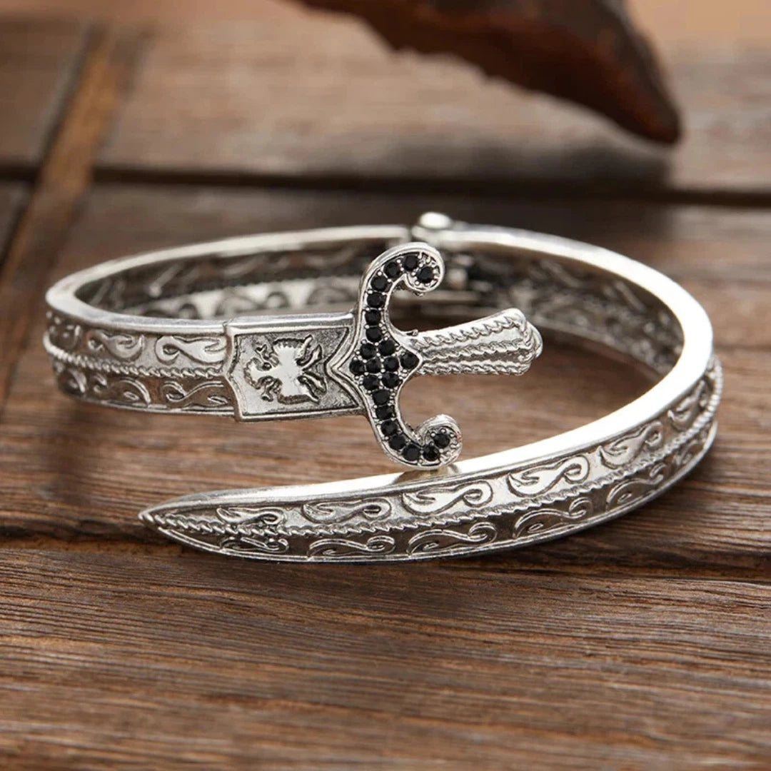 Adjustable Retro Classic Sword Shaped Creative Bracelets for Men /Women Fashion