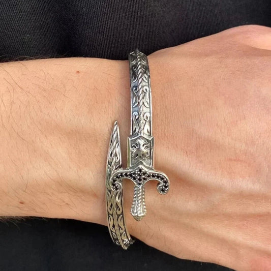 Adjustable Retro Classic Sword Shaped Creative Bracelets for Men /Women Fashion